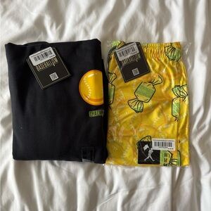 Baseballism Bubbles and Doubles hoodie and shorts set